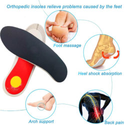 Orthopädische Schuheinlegesohle - Fußgewölbestütze - Dämpfungspolster