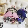 Mini-Pailletten-Rucksack - mit Engelsflügeln