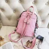 Mini-Pailletten-Rucksack - mit Engelsflügeln