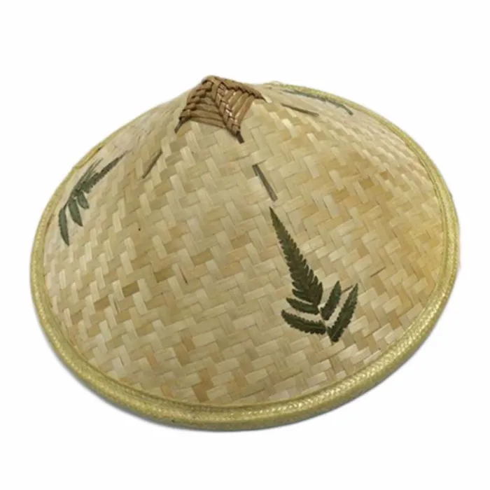 Rattanhut aus Bambus im chinesischen Stil