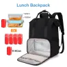 Travel / picnic backpack - insulated lunch storage - charging port - large capacityBackpacks