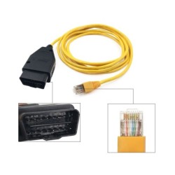 ENET Ethernet zu OBD Schnittstellenkabel - ENET ICOM Codierung F-Serie - für BMW