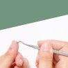Lifter für eingewachsene Zehennägel – Feile – doppelseitiger Haken – Maniküre-/Pediküre-Werkzeug