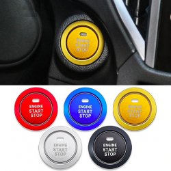 Car engine start / stop button - ring - sticker - for Subaru BRZ Impreza XV Forester Outback LegacyStickers