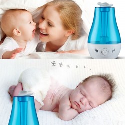 Ultrasonic air humidifier - double sprayers - 3000mlHumidifiers