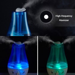 Ultrasonic air humidifier - double sprayers - 3000mlHumidifiers