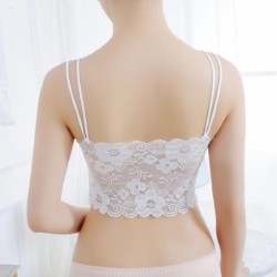 Bralette mit floraler Spitze – Oberteil mit Push-up – ohne Bügel