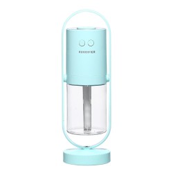 Ultrasonic air humidifier - 360 degree rotation mist spray - with LED - 200 mlHumidifiers