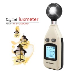 Illuminometer - digitaler Belichtungsmesser - Photometer - 200.000 Lux / Fc