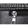 Vintage small clutch - shoulder bag - crocodile skin pattern - with zipperHandbags