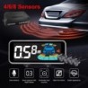 Auto-Parksensor - Radar - Rückwärts-Autoparken - LCD-Monitoranzeige - LED