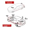 Auto-Parksensor - Radar - Rückwärts-Autoparken - LCD-Monitoranzeige - LED