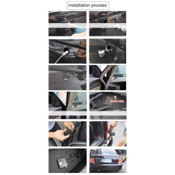 Auto-Parksensor - Radar - Rückwärts-Autoparken - LCD-Monitoranzeige - LED