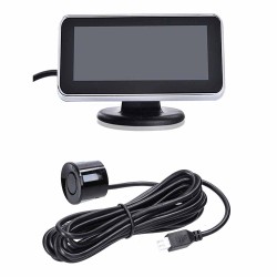 Auto-Parksensor - Radar - Rückwärts-Autoparken - LCD-Monitoranzeige - LED