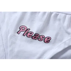 Sexy lingerie set - short top - knickers - COME HERE DADDY PLEASE letteringLingerie