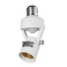 E27 / E26 base - bulb holder - with PIR motion sensor - light control - rotatableLighting fittings