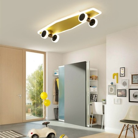 Modern LED ceiling light - skateboardCeiling lights