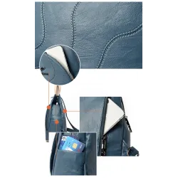 Multifunctional shoulder bag - backpack - anti-theft zippersBackpacks