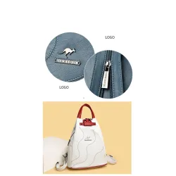 Multifunctional shoulder bag - backpack - anti-theft zippersBackpacks