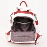 Multifunctional leather backpack - shoulder bag - anti-theft zippers - large capacity - kangaroo logoBackpacks