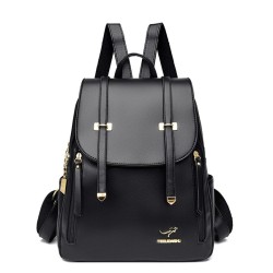 Multifunction leather backpack - shoulder bag - large capacityBackpacks