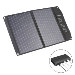 Solar panel - solar charger - dual output - foldable - 60W - kitSolar panels