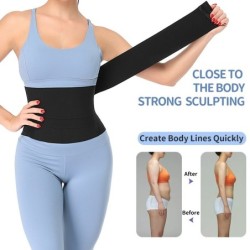 Taillentrainer - elastischer Schlankheitsgürtel - Body Shaper