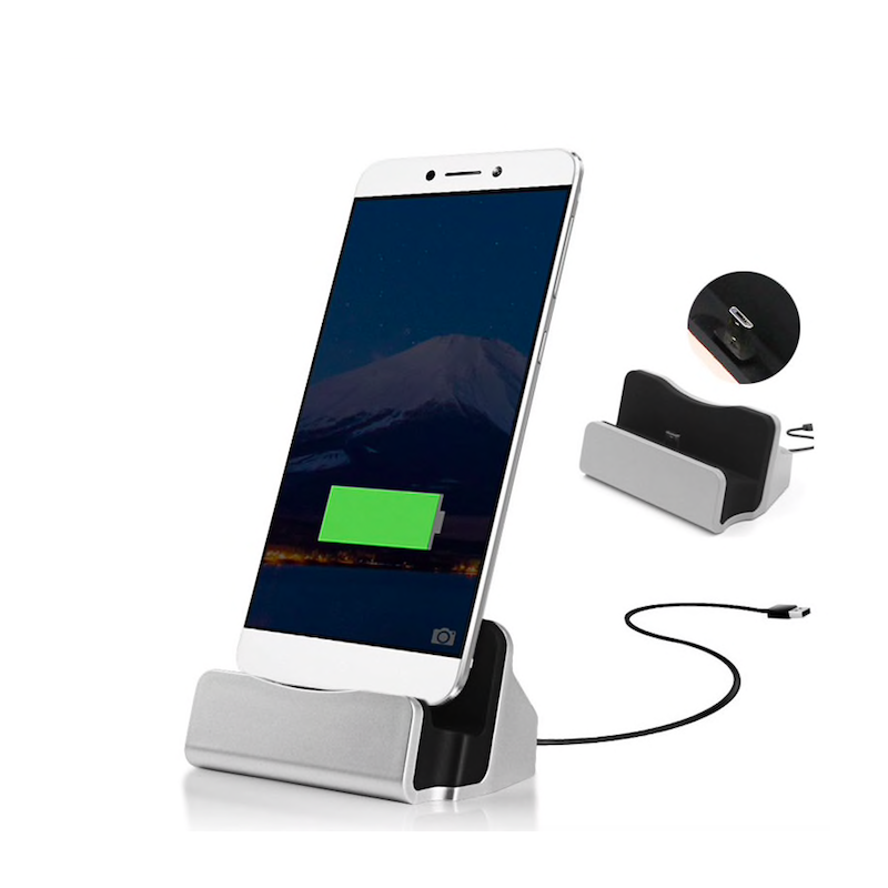 Universelles Ladegerät - Dockingstation - für Smartphone mit USB-C-Anschluss
