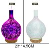 Ultrasonic air humidifier - essential oils diffuser - LED - 3D fireworksHumidifiers