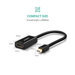 UGREEN - Mini-DP-zu-HDMI-Adapter - 4K-Kabel