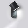 LED-Wandleuchte - moderner nordischer Stil - drehbarer Kopf - mit Schalter