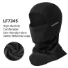 Warme Winter-Gesichtsmaske - mit Nackenschutz - thermisch - winddichte Sturmhaube