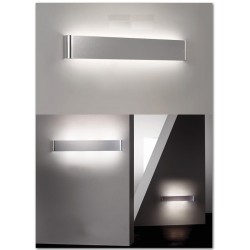 Moderne LED-Wandleuchte aus Aluminium