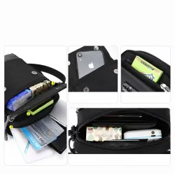 Multifunctional crossbody bag - waist canvas bagBags