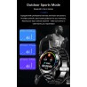 LIGE - Sport Smart Watch - Android - IOS - Herzfrequenz - Blutdruck - Wasserdicht