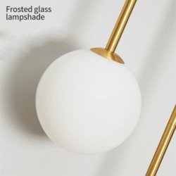 Moderne Wandleuchte - Doppelglaskugel - Goldeisen - LED G9 - AC90-260V