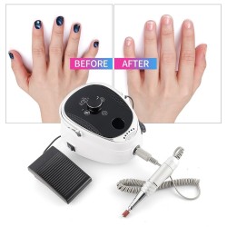 Drahtlose Nagelbohrmaschine – Kit mit Bohrern – 35000 U/min