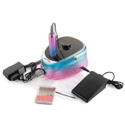 Wireless nail drill machine - kit with drill bits - 35000RPMNail drills