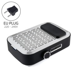 Drahtloser Nagelstaubsauger – starke Saugkraft – mit wiederverwendbarem Filter – 2000-mAh-Akku – 80 W