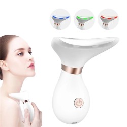 Multifunctional face / neck massager - lifting / anti wrinkle - LED photon therapyMassage