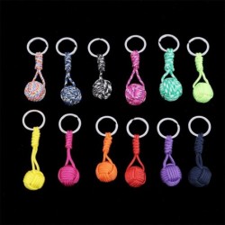 Military parachute cord - ball pendant - keychainKeyrings