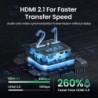 UGREEN - HDMI 2.1 Splitter Switch - 2 in 1 Umschalter - 4K - 8K