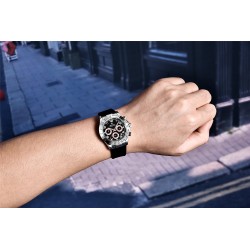 BENYAR - stainless steel watch - Quartz - chronograph - 30M waterproof - rubber strapWatches