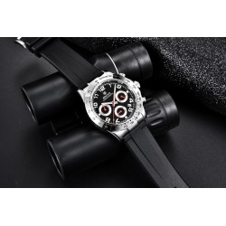 BENYAR - stainless steel watch - Quartz - chronograph - 30M waterproof - rubber strapWatches