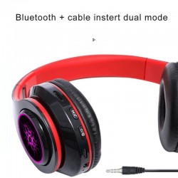 B39 - LED - Bluetooth-Funkkopfhörer - Headset mit Mikrofon