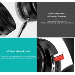 B39 - LED - Bluetooth-Funkkopfhörer - Headset mit Mikrofon