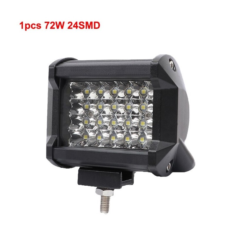 12V / 24V - 72W / 144W - LED light-bar - spotlight for trucks / off-road boats / cars / tractors 4x4 SUV ATVLED light bar