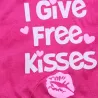 "I give free kisses" - T-Shirt für Hunde / Katzen
