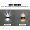 Solar-Gartenwandleuchte - Up / Down Light - LED - wasserdicht