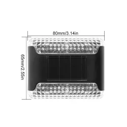 Solar-Gartenwandleuchte - Up / Down Light - LED - wasserdicht